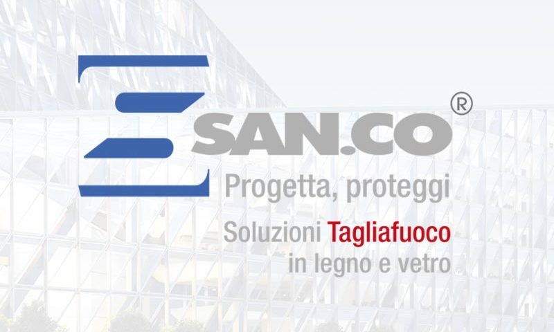 San.co Soluzioni tagliafuoco in legno e vetro